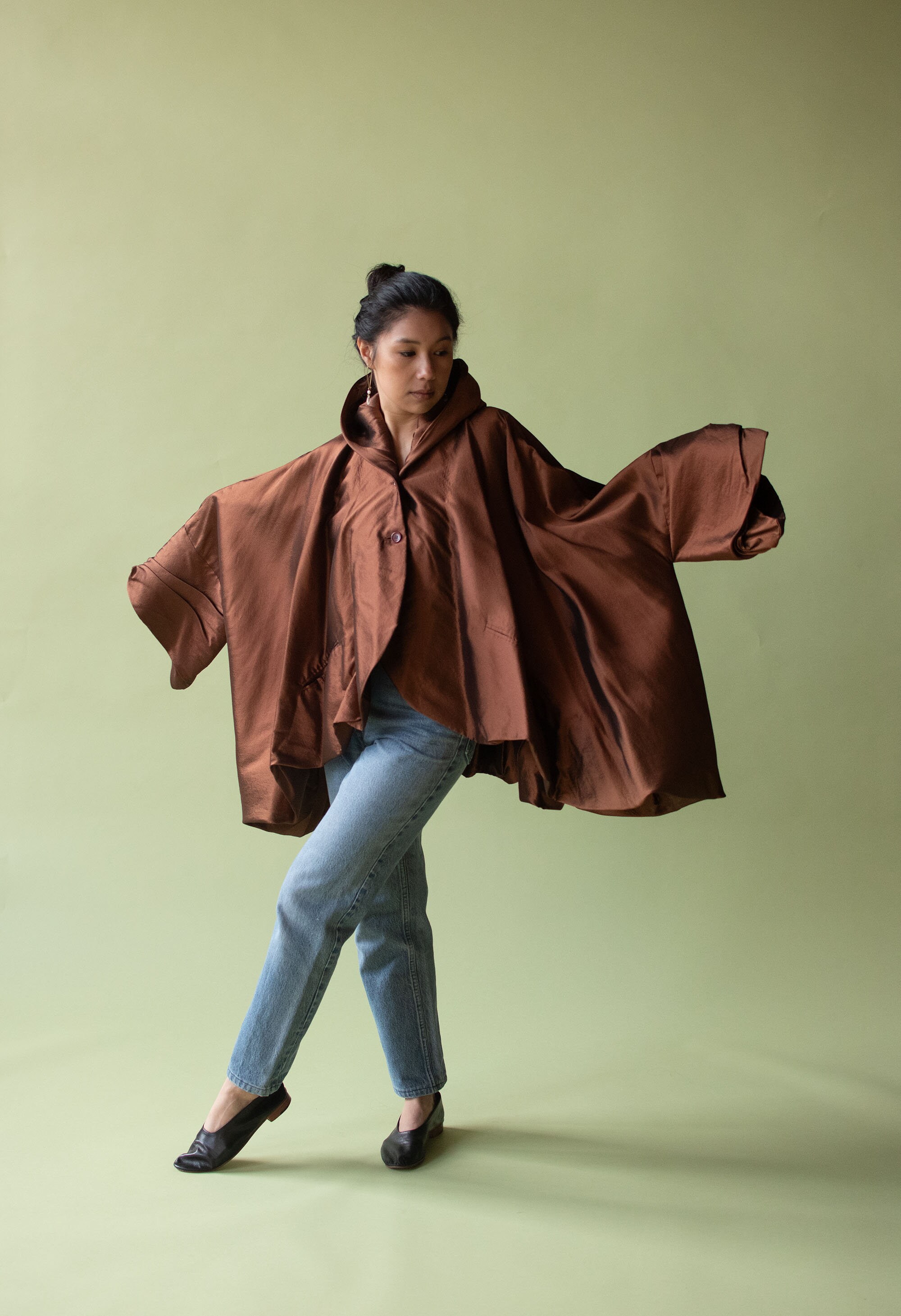 Silk Evening Coat | Romeo Gigli 1990 - Etsy