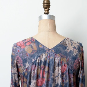 1970s Floral Silk Jersey Dress Missoni image 5