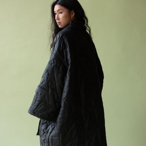1990s Quilted Puffer Coat G Gigli image 7