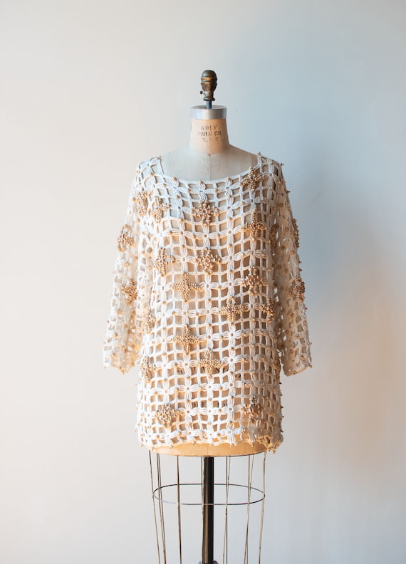 1990s Crochet Sweater | Michael Simon