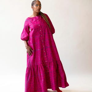 Vestido con carta de amor de los años 60 / Marimekko