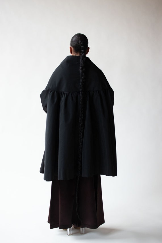 1950 Black Opera Coat | Neiman Marcus - image 4
