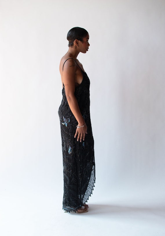 1980s Beaded Dress - image 5