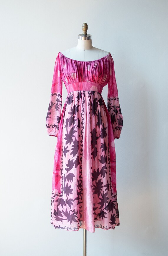1960s Pink Gauze Dress Gem