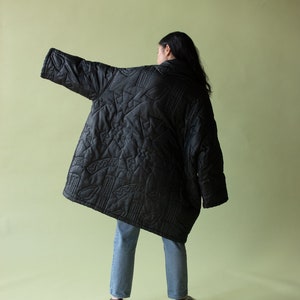 1990s Quilted Puffer Coat G Gigli image 2