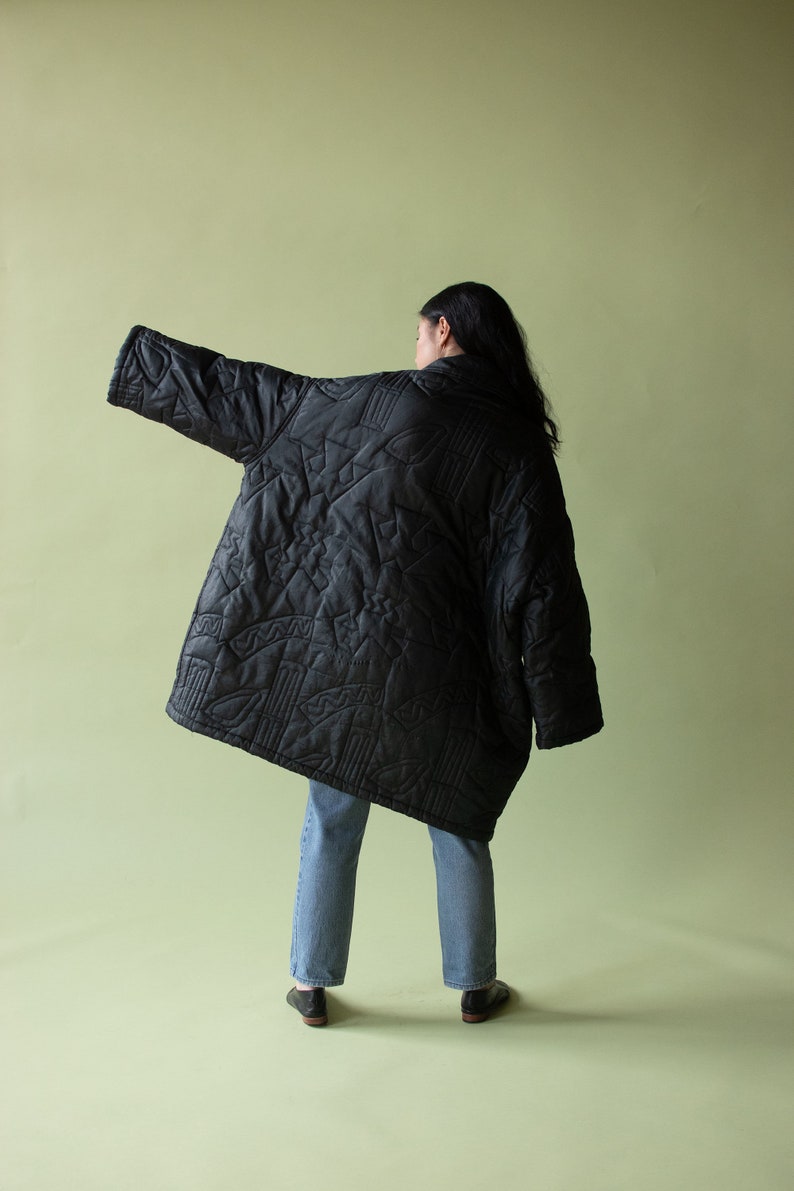 1990s Quilted Puffer Coat G Gigli image 2