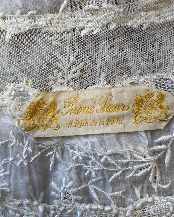 1920s Lace Lingerie Dress | Boué Soeurs - image 10