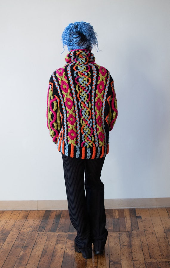 1990s Cable Knit | Christian Lacroix - image 4