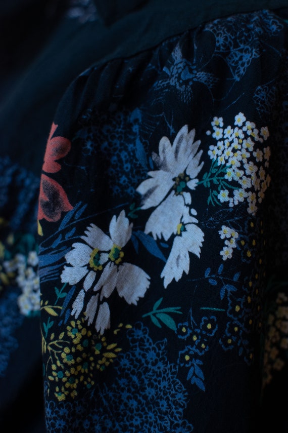 Dark Floral Print Blouse | Koos van den Akker - image 10