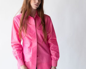 Iridescent Pink Shirt | Yves Saint Laurent Rive Gauche