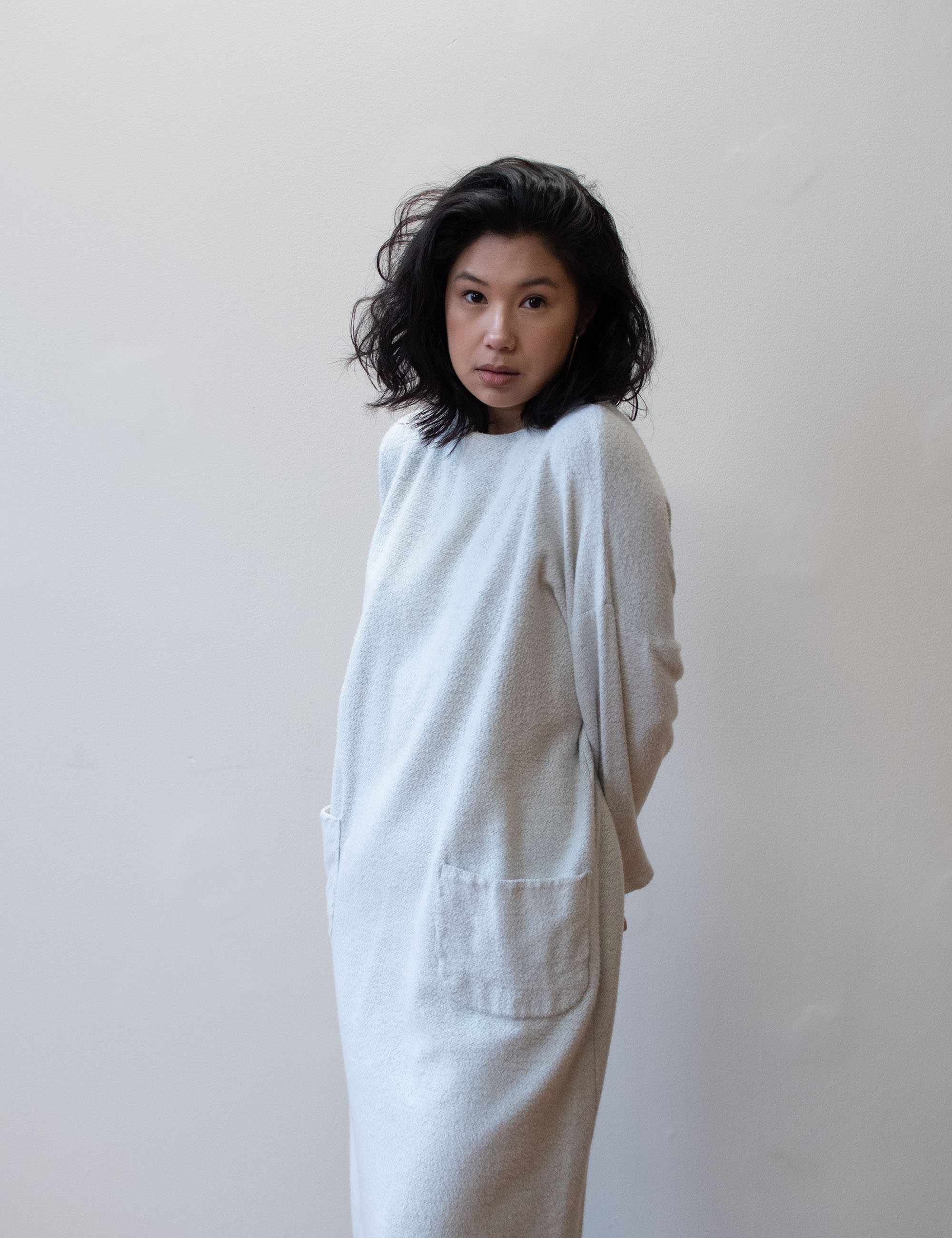 Norma kamali sweatshirt best sale dress