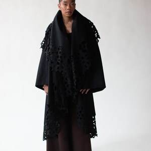 Laset Cut Coat Castelbajac image 5