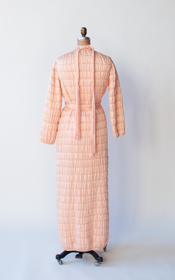 1980s Quilted Robe | Mary Mcfadden - image 5