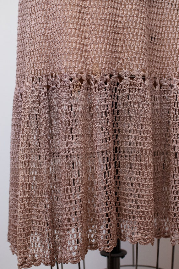 1930s Crochet Dress - image 8