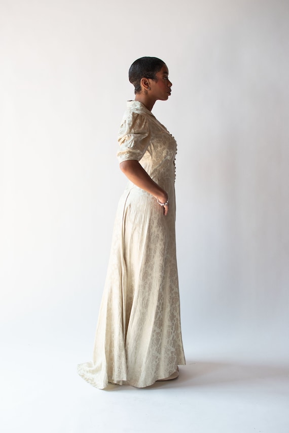 1940s Lamé Gown - image 4