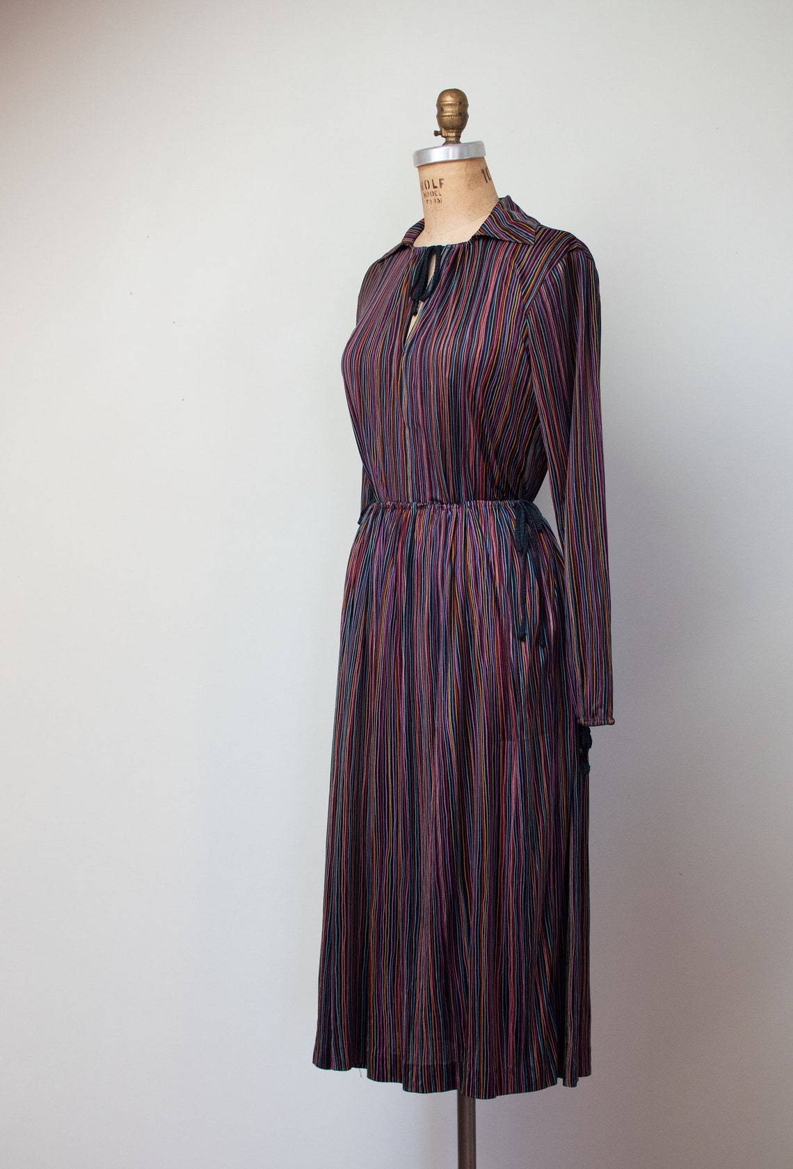 Vintage 1970s Rainbow Striped Silk Jersey Set 70s Missoni | Etsy