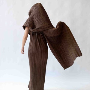 1980s Pleated Gown Issey Miyake - Etsy