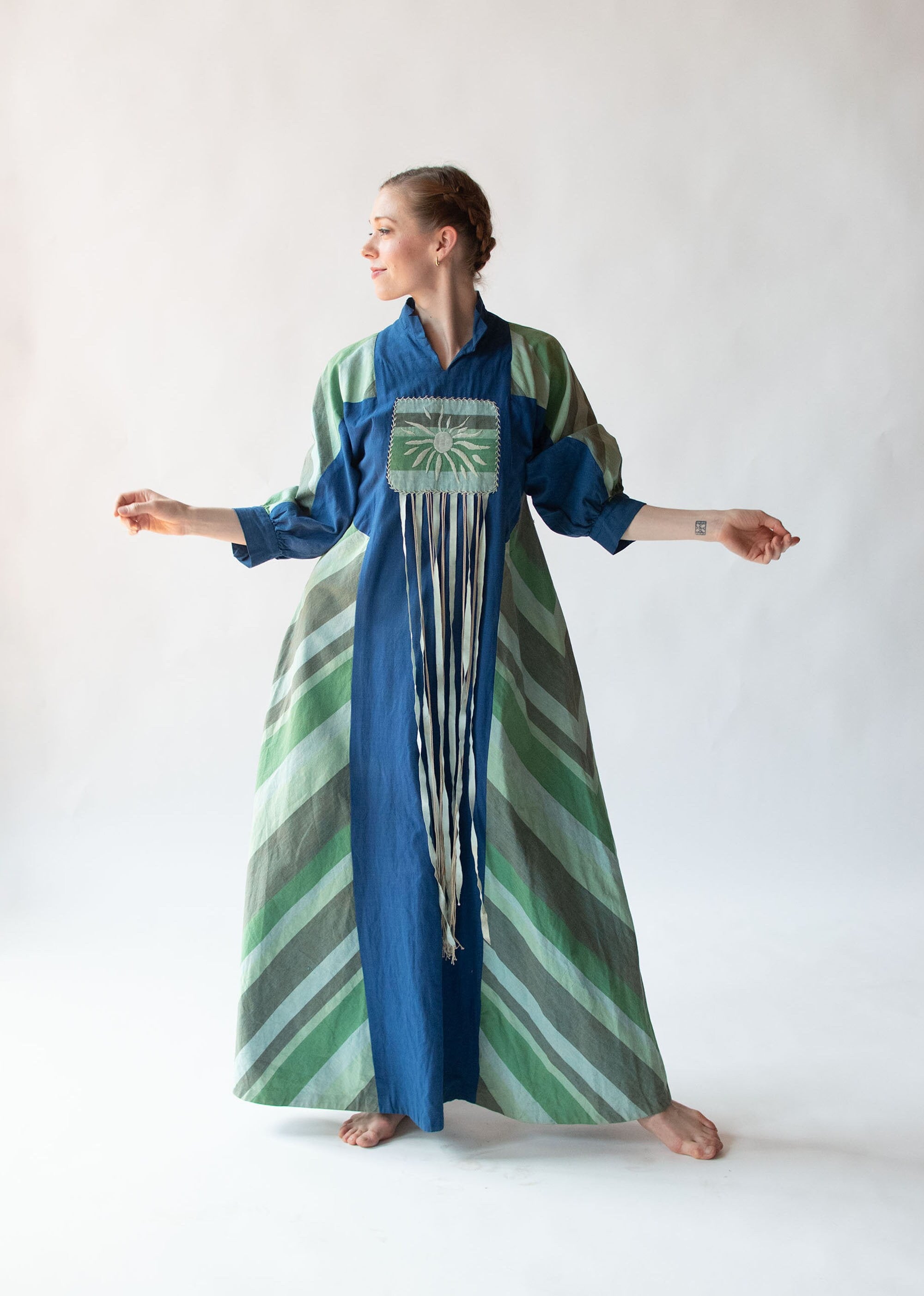 1960S Striped Dress | Roberta Vercellino Y Luis