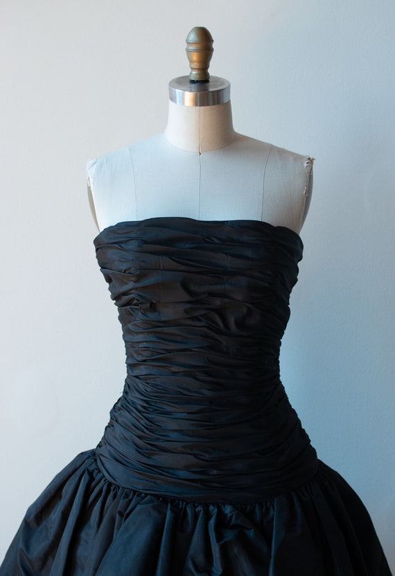 1980s Petal Skirt Dress | Victor Costa - image 8