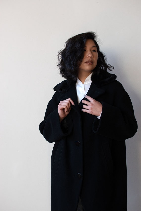 1990s Black Wool Jacket | G Gigli