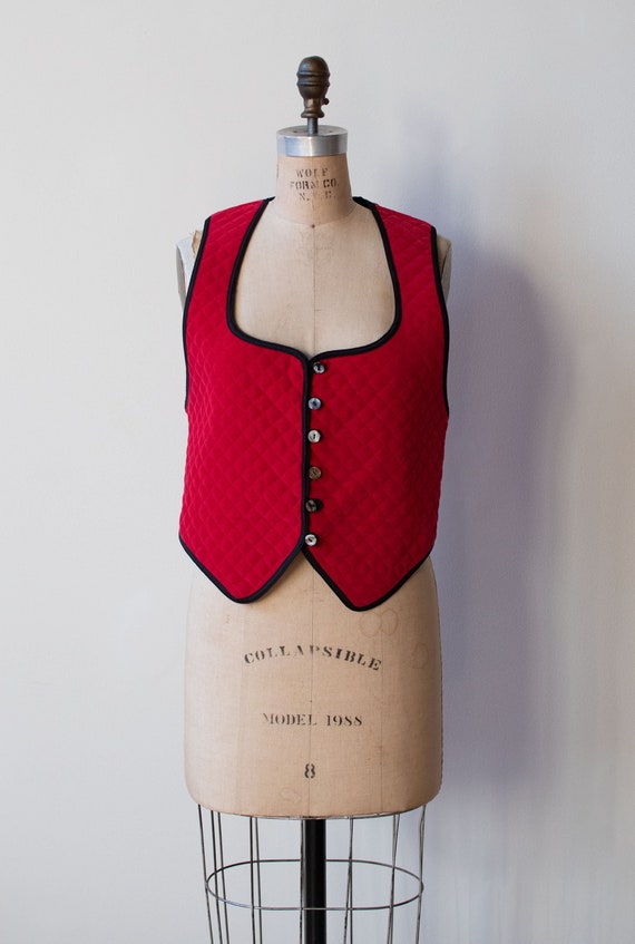 1990s Quilted Vest | Jan Barboglio - image 1