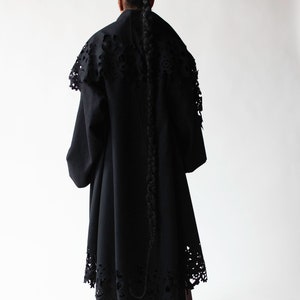 Laset Cut Coat Castelbajac image 4