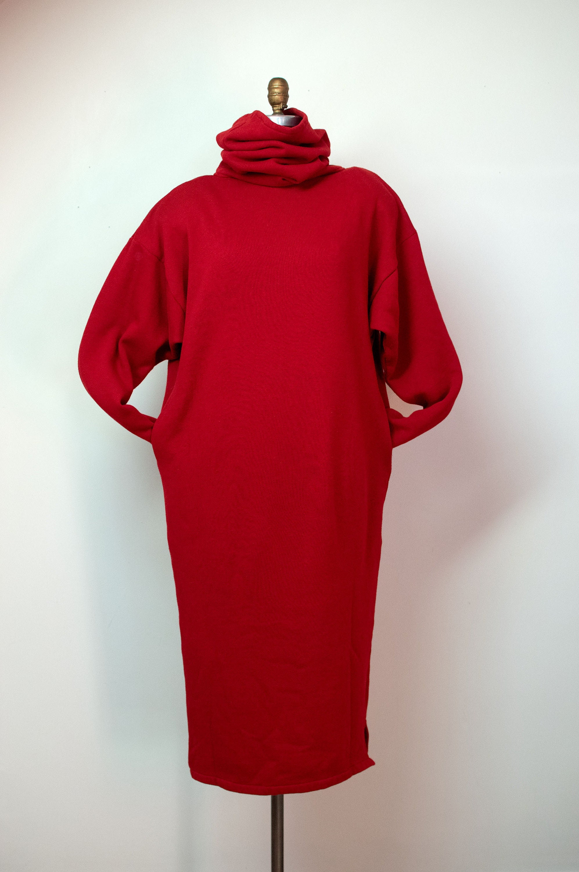 Norma kamali sweatshirt dress sale