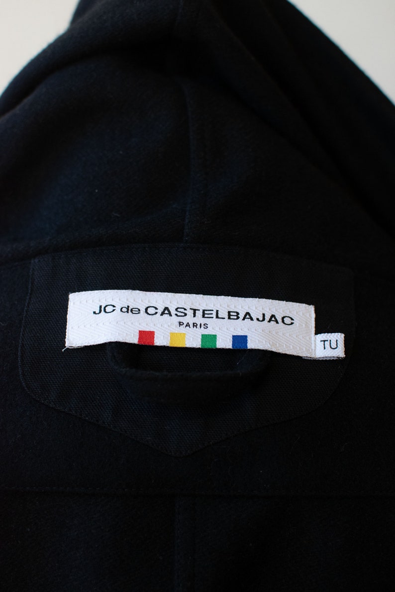 Laset Cut Coat Castelbajac image 9