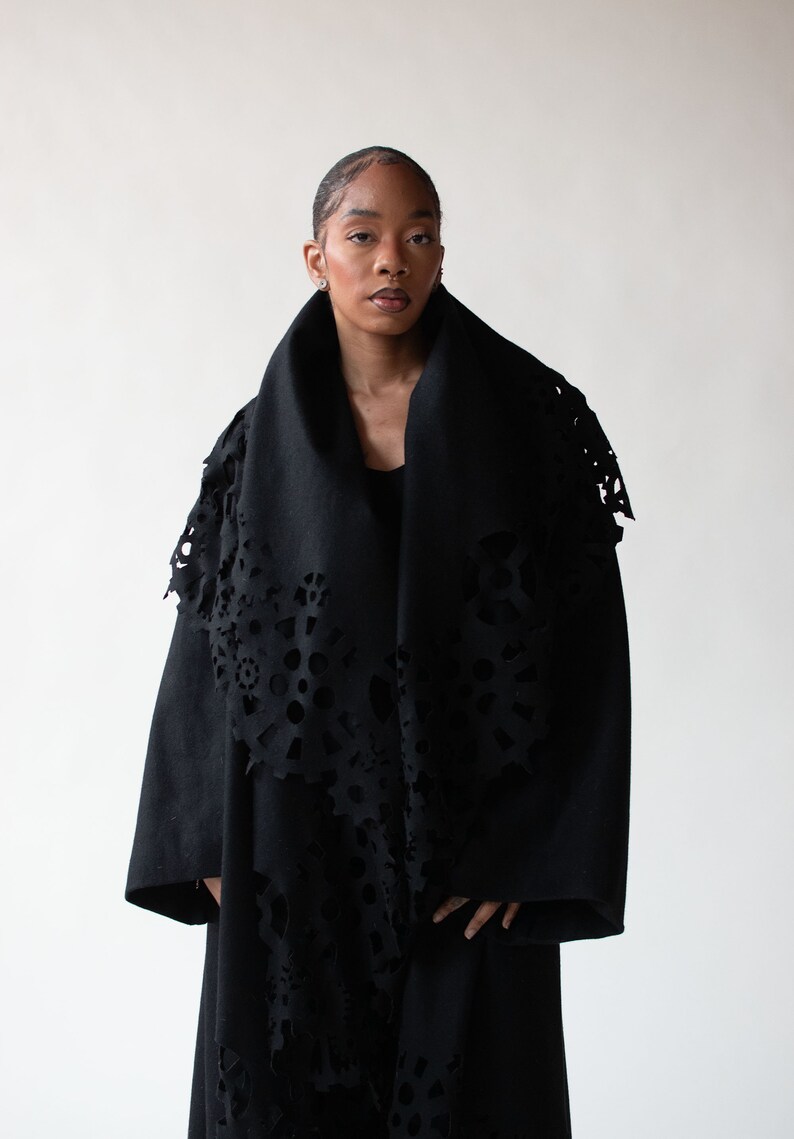 Laset Cut Coat Castelbajac image 6