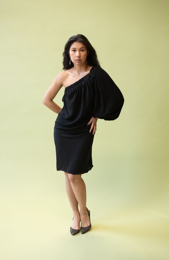 One Shoulder Dress | Yves Saint Laurent Rive Gauc… - image 1