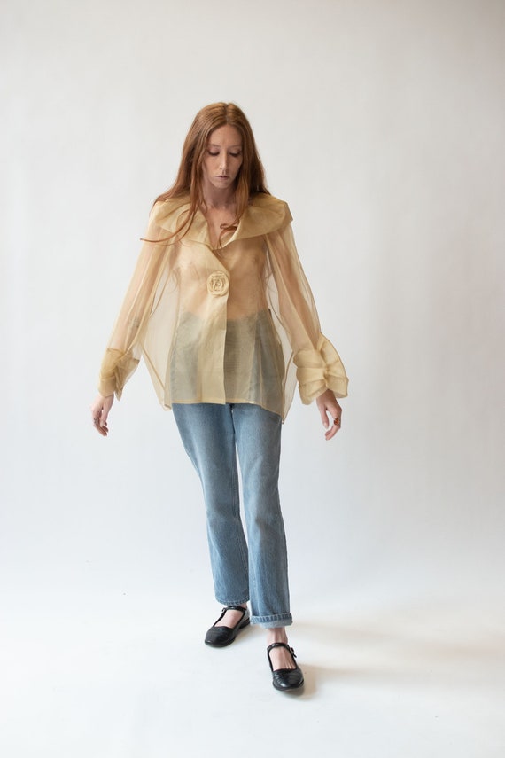 Organza Evening Coat | Lee Anderson