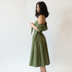 1950s Plaid Dress image 1