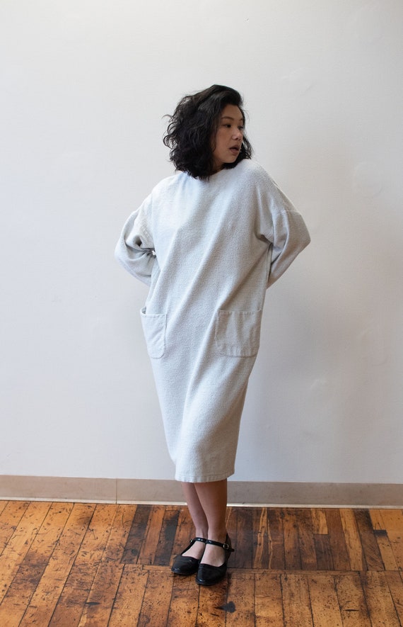 1980s Sweatshirt Dress | Norma Kamali