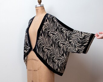 Velvet Burnout Princess Jacket