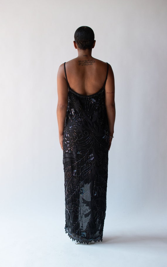 1980s Beaded Dress - image 3