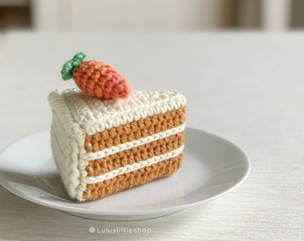 Crochet Pattern: Carrot Cake - by Luluslittleshop