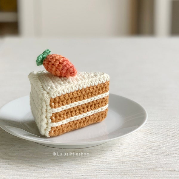 Crochet Pattern: Carrot Cake - by Luluslittleshop