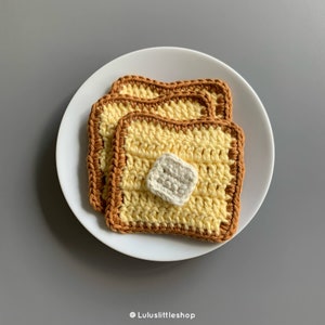 Crochet Pattern: French Toast - by Luluslittleshop