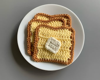 Crochet Pattern: French Toast - by Luluslittleshop