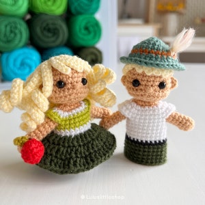 FREE with proof of any purchase!!! Crochet Pattern: Finger Friends - by Luluslittleshop