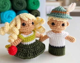 FREE with proof of any purchase!!! Crochet Pattern: Finger Friends - by Luluslittleshop