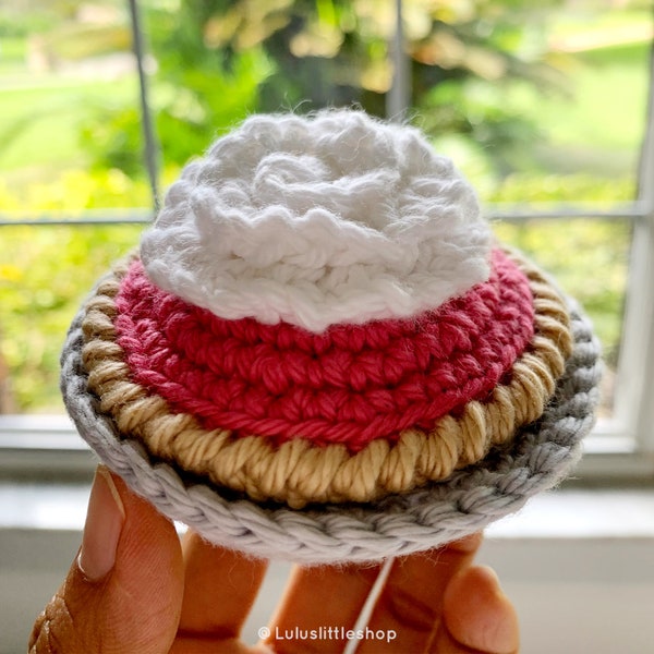 Crochet Pattern: Mini Pie - by Luluslittleshop