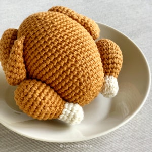 Crochet Pattern: Roasted Turkey - by Luluslittleshop