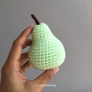 Crochet Pattern: Pear - by Luluslittleshop