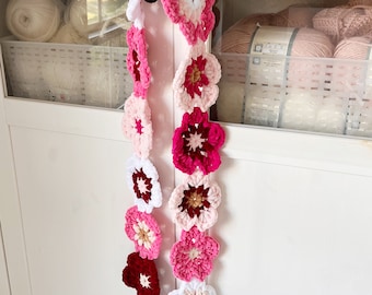 NEW Crochet Pattern: Sakura Scarf - by Luluslittleshop