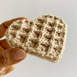 Crochet Pattern: Heart Waffle with Toppings by Luluslittleshop image 2