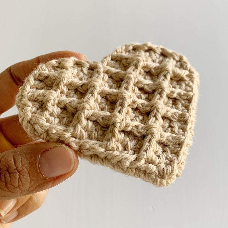 Crochet Pattern: Heart Waffle with Toppings by Luluslittleshop image 2