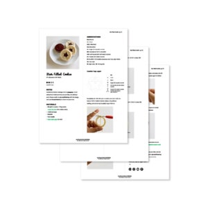 May include: A crochet pattern for a star-filled cookie, with instructions and abbreviations. The pattern includes a photo of the finished product, a close-up of the crochet stitch, and a diagram of the cookie top layer.