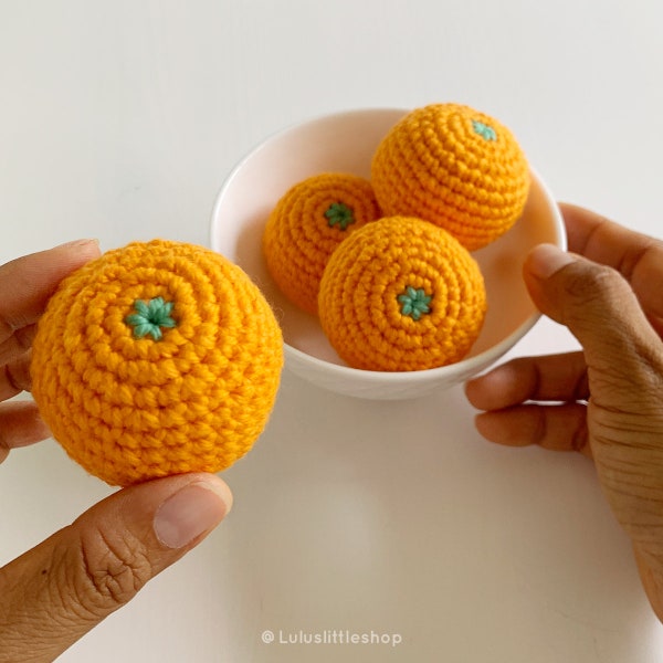 Crochet Pattern: Tangerine - by Luluslittleshop