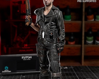 Figura de resina de Mad Max de 220 mm pintada a mano – Estatua coleccionable para exhibición